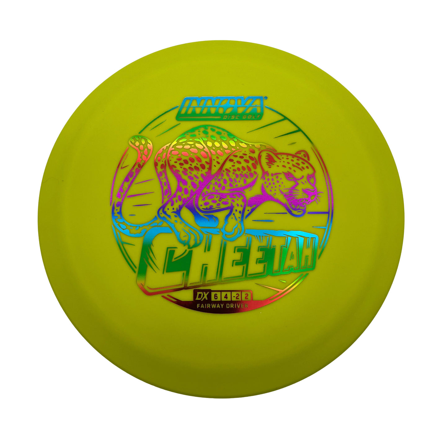 Innova DX Cheetah Fairway Driver with Burst Logo Stock Stamp - Speed 6