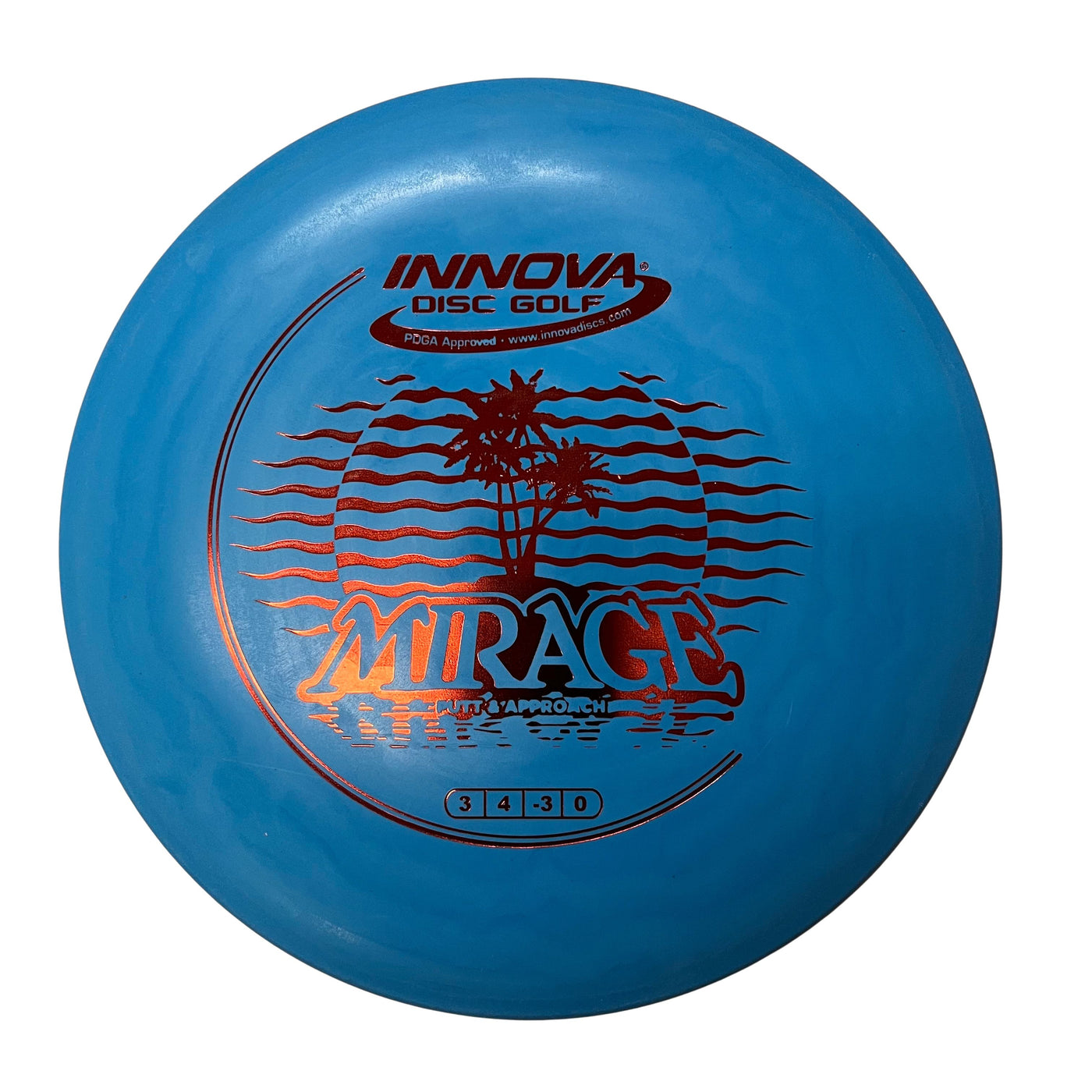 Innova DX Mirage Putter with Palm Trees Stock Stamp - Speed 3