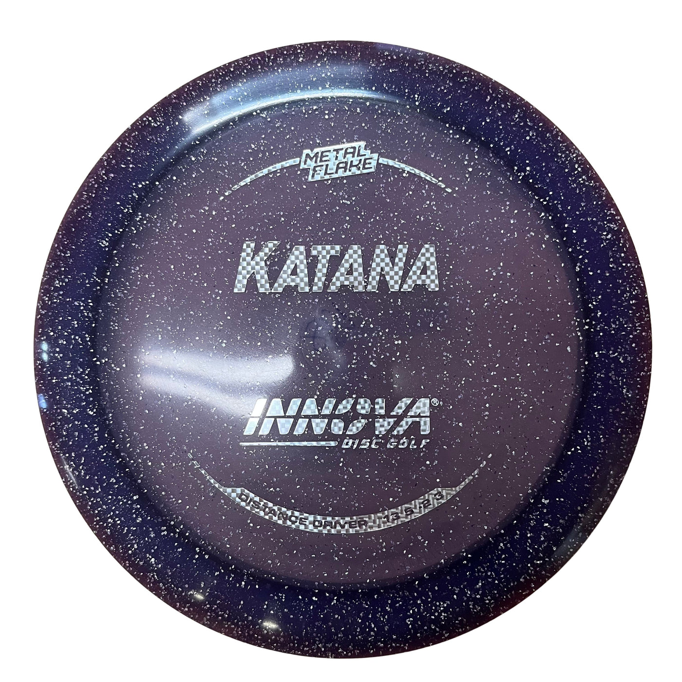 Innova Champion Metal Flake Katana Distance Driver with Burst Logo Stock Stamp - Speed 13