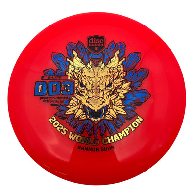 Discmania Q-Line DD3 Distance Driver with Premier Series 2025 World Champion Gannon Buhr Stamp - Speed 12