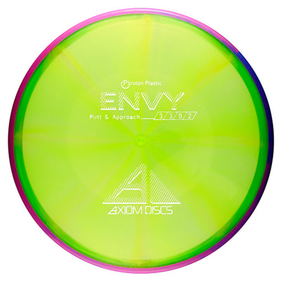 Axiom Proton Envy Putter with Stock Stamp with Flight Numbers Stamp - Speed 3