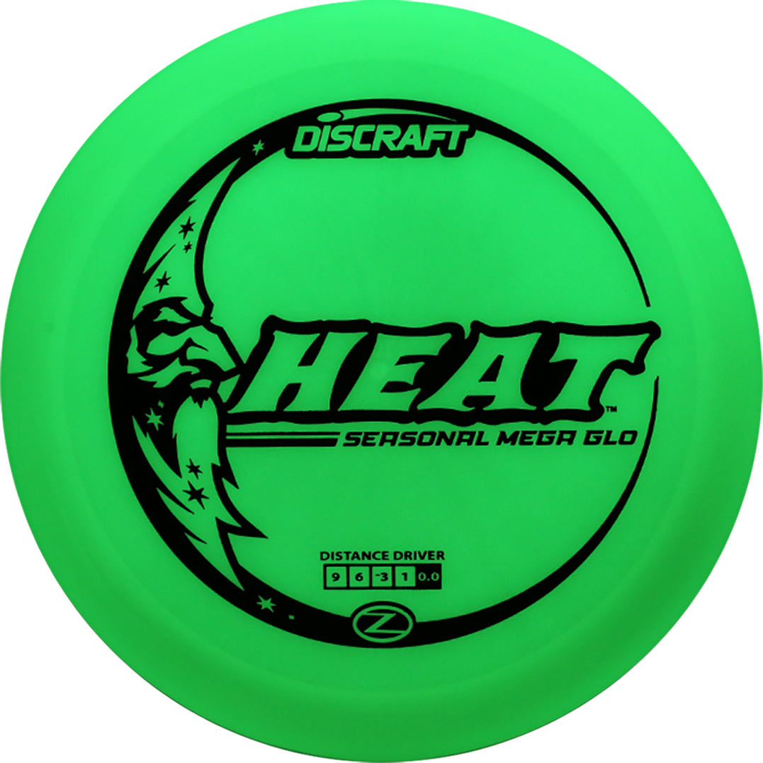 Discraft Mega-Glow Heat Fairway Driver - Speed 9