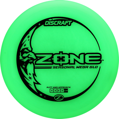Discraft Mega-Glow Zone Putter - Speed 4