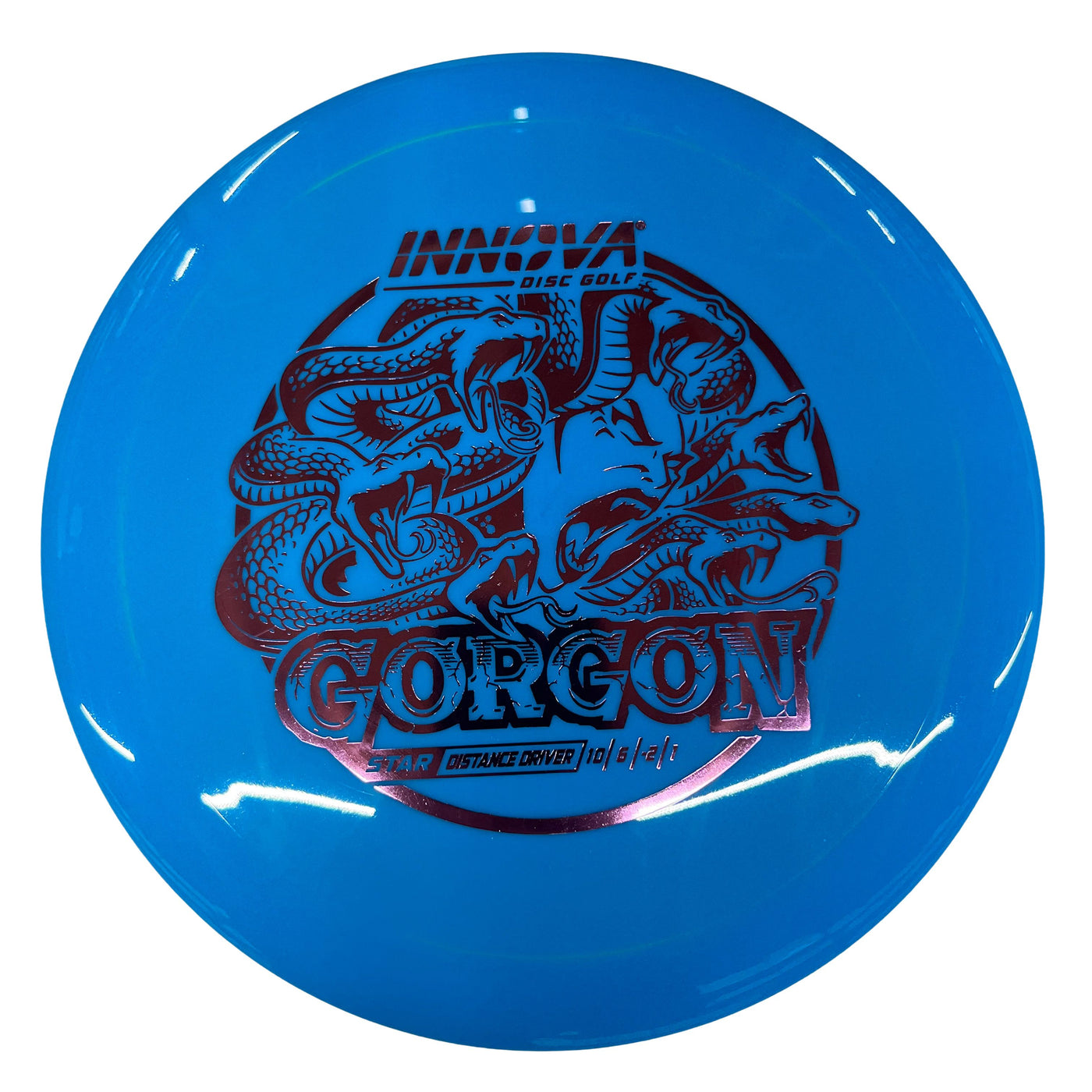 Innova Star Gorgon Distance Driver with Burst Logo Stock Character Stamp - Speed 10