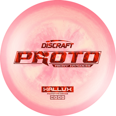 Discraft ESP Hallux Distance Driver with Proto Ricky Wysocki - Prototype Driver Stamp - Speed 10