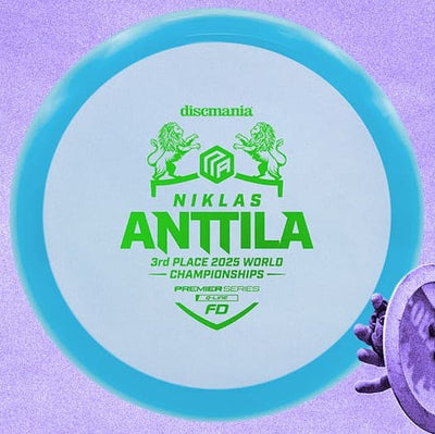 Discmania Q-Line FD Fairway Driver with Niklas Anttila 3rd Place 2025 World Championships Premier Series Stamp - Speed 7