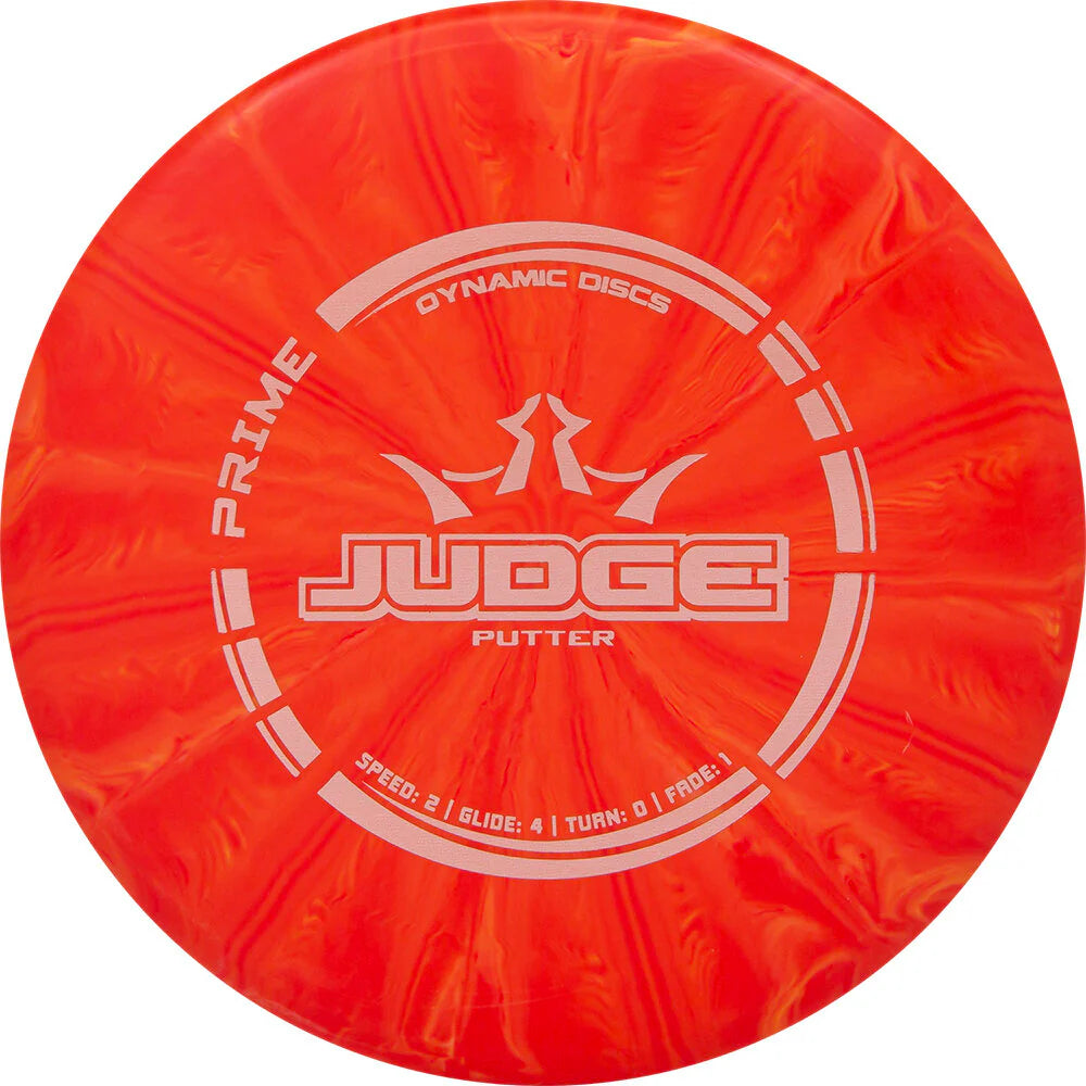 Dynamic Discs Prime Burst Judge Putter with Stock (No Burst Icon) Stamp - Speed 2