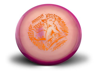 Innova Proto Color Glow Halo Champion Fox Midrange with Emily Weatherman Team Champion Tour Series 2026 Stamp - Speed 5