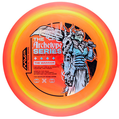 Streamline Neutron - Streamline Engine Distance Driver with Eagle McMahon 2026 Archetype Series - The Warrior - Art by Green C Studio Stamp - Speed 13