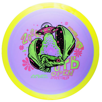 Axiom Fission Delirium Distance Driver with 2026 OTB Open Art by Green C Studio Stamp - Speed 14.5