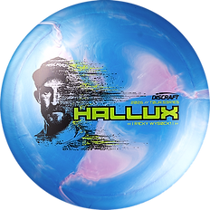 Discraft Special Blend Titanium Metallic Big Z Pearl Hallux Distance Driver with 2026 Ricky Wysocki Tour Series Stamp - Speed 10