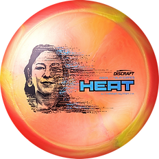 Discraft Special Blend Titanium Metallic Big Z Pearl Heat Fairway Driver with 2026 Hanna Huynh Tour Series Stamp - Speed 9