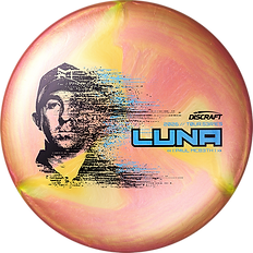 Discraft Special Blend Titanium Metallic Big Z Pearl Luna Putter with 2026 Paul McBeth Tour Series Stamp - Speed 3