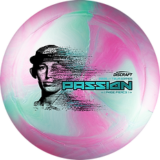 Discraft Special Blend Titanium Metallic Big Z Pearl Passion Fairway Driver with 2026 Paige Pierce Tour Series Stamp - Speed 8