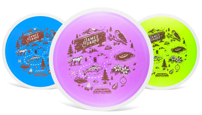 MVP PLC Fission Trail Distance Driver with 2026 James Conrad Team Series Art by Matthew Jorde Stamp - Speed 10