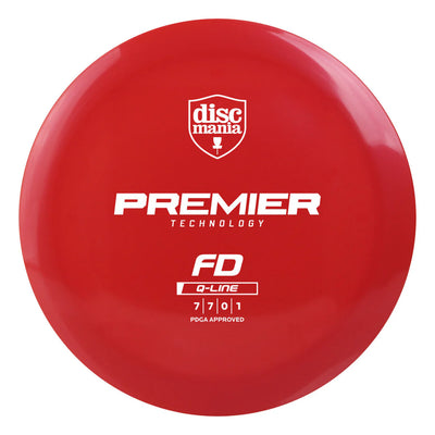 Discmania Q-Line FD Fairway Driver with Premier Technology Stock Stamp - Speed 7