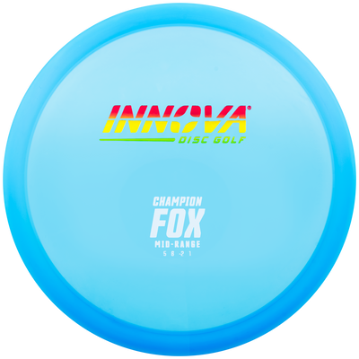 Innova Champion Fox Midrange with Burst Logo Stock Stamp - Speed 5