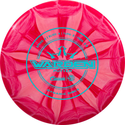 Dynamic Discs Classic (Hard) Burst Warden Putter with Burst Logo Stock Stamp - Speed 2