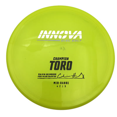 Innova Champion Toro Midrange with Calvin Heimburg PDGA Major Champion Stamp - Speed 4