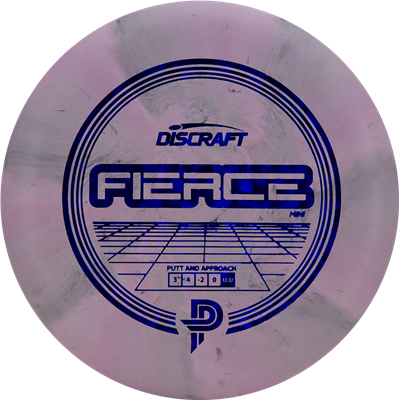 Discraft Jawbreaker Mini Fierce Mini Junior Putter with PP Logo Stock Stamp Stamp - Speed 3