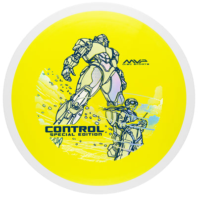 MVP PLC Neutron Control Distance Driver with Triple Foil Robot Special Edition Art by John Dorn Stamp - Speed 10