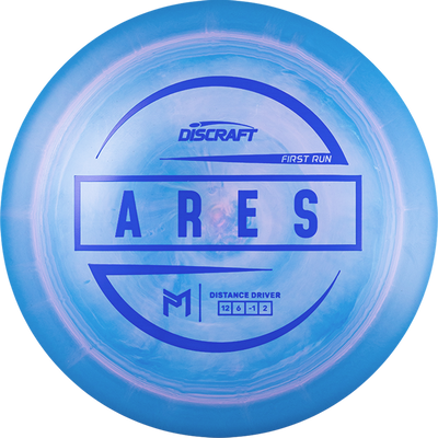 Discraft ESP Ares Distance Driver with First Run with PM Logo Stamp - Speed 12
