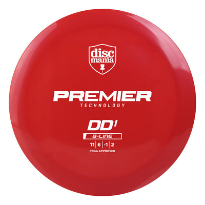 Discmania Q-Line DD1 Distance Driver with Premier Technology Stock Stamp - Speed 11