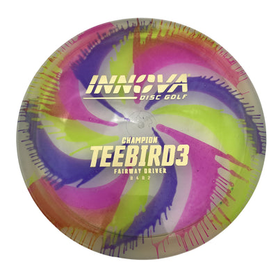 Innova Champion I-Dye Teebird3 Fairway Driver with Burst Logo Stock Stamp - Speed 8