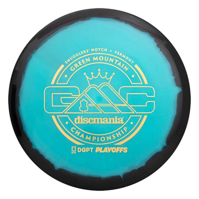Discmania Horizon C-Line Color Glow MD4 Midrange with Smugglers' Notch Vermont - Green Mountain Championship Playoffs Stamp - Speed 5