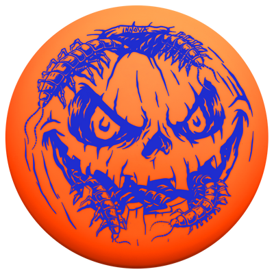 Innova DX Aviar Putter Putter with 2026 XXL Halloween Pumpkin - Art by Chris Roswell Stamp - Speed 2