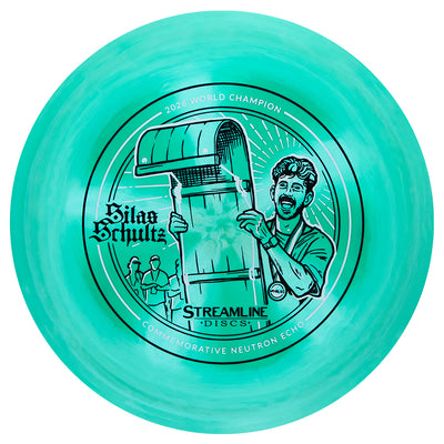Streamline Neutron - Streamline Echo Midrange with Silas Schultz 2026 World Championship Commemorative Edition - Art by DoubleRam Design Stamp - Speed 5