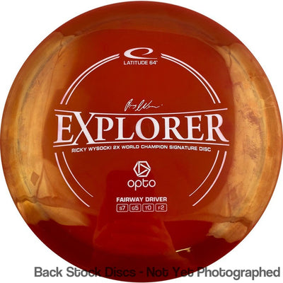 Latitude 64 Opto Explorer with Ricky Wysocki 2X World Champion Signature Disc Stamp