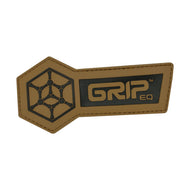 GRIP eq Flag Logo Patch - Sand