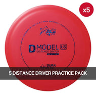Prodigy Ace Line DuraFlex D Model US 5 Distance Driver Practice Pack: 172.0g to 173.0g [Disc and Stamp Colors May Vary]