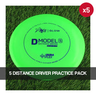 Prodigy Ace Line DuraFlex Color Glow D Model S 5 Distance Driver Practice Pack: 174.0g to 174.0g [Disc and Stamp Colors May Vary]
