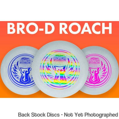 Discraft Bro-D Rubber Blend Roach with Brodie Smith Dark Horse Stock Stamp Stamp