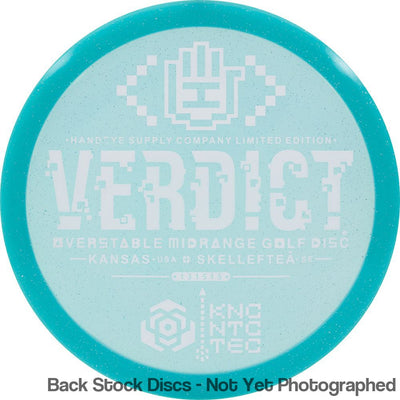 Dynamic Discs Lucid Verdict with XLV1 - Handeye Supply Company Limited Edition - Kansas USA - Skelleftea SE Stamp