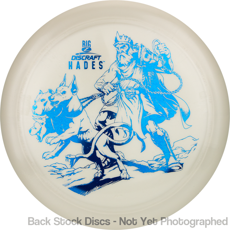 Discraft Big Z Collection Hades with Big Z Stock Stamp with Inside Rim Embossed PM Paul McBeth Stamp