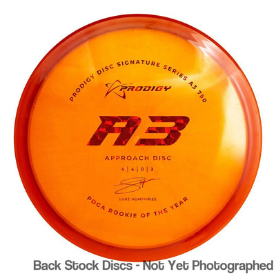 Prodigy 750 A3 with 2022 Signature Series Luke Humphries - PDGA Rookie of the Year Stamp