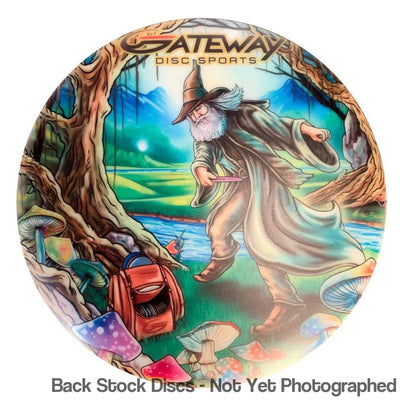 Gateway Diamond Full Color Wizard with #4 - Mushroom Forest - by Artist Mike Barnard Stamp