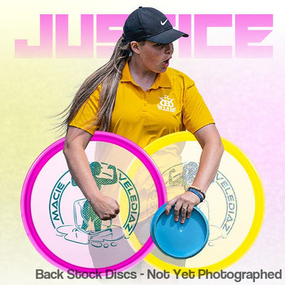 Dynamic Discs Lucid Ice Justice with Macie Velediaz - 2022 Team Series - Ice Flex Stamp