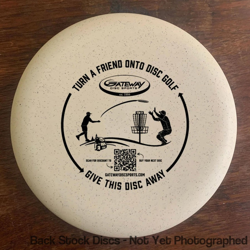 Gateway Suregrip Firm Wizard with Turn a Friend Onto Disc Golf - Give This Disc Away Stamp