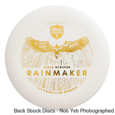 Discmania D-Line Flex 3 Glow Rainmaker with Creator Series Eagle McMahon Stamp