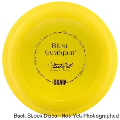 DGA Signature Line Blunt Gumbputt with Flip Flat Flies Straight - By Steady Ed - The Father of Disc Golf! Stamp