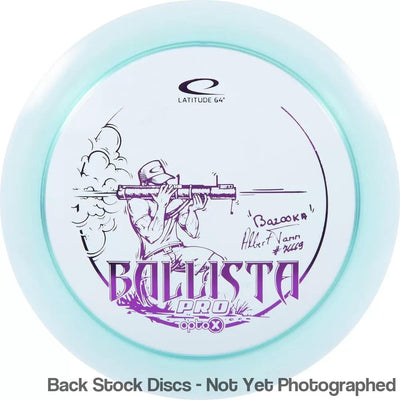 Latitude 64 Opto-X Ballista Pro with Albert Bazooka Tamm #76669 2022 Team Series Stamp