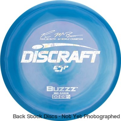 Discraft ESP Buzzz with Paul McBeth - 6x World Champion Signature Stamp