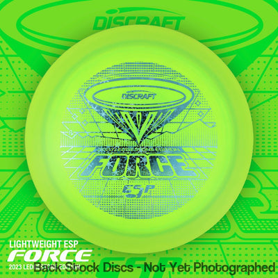 Discraft ESP Force with 2023 Ledgestone Edition - Wave 2 Stamp