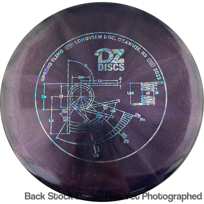 Dynamic Discs Lucid Glimmer Suspect with DZDiscs 2023 Spring Fling - Longview DGC - Ozawkie, KS Stamp