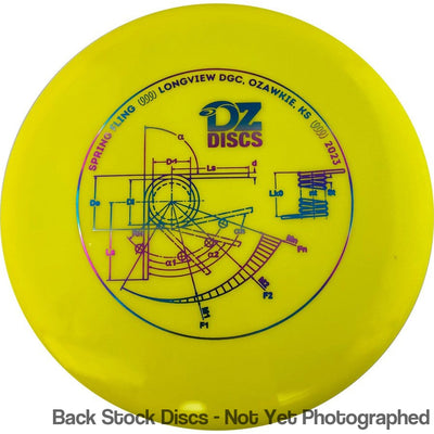 Latitude 64 Gold Line Claymore with DZDiscs 2023 Spring Fling - Longview DGC - Ozawkie, KS Stamp