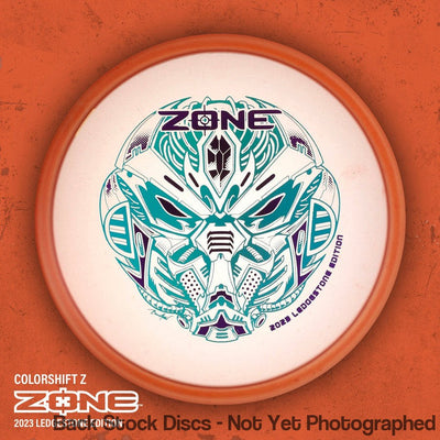 Discraft Elite Z Color Shift Zone with 2023 Ledgestone Edition - Wave 3 Stamp